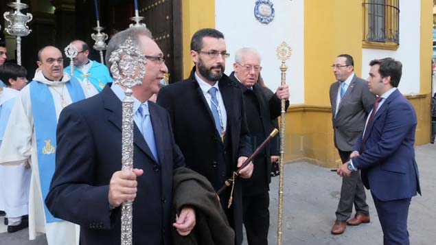 El alcalde Juan Franco, ha acompañado a Juan Domingo Macías Simavilla