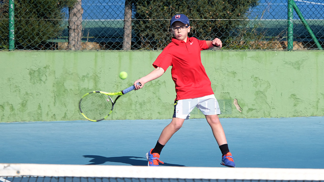 Campeonato federado en el Linense Tenis Club el 21-22 enero 2017 en La Línea de la Concepción