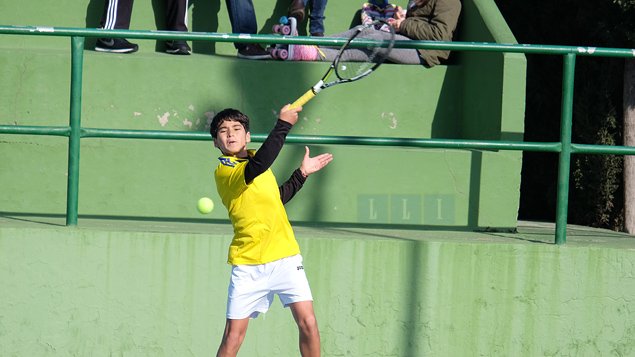 Campeonato federado en el Linense Tenis Club el 21-22 enero 2017 en La Línea de la Concepción