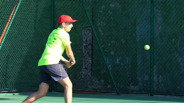 Campeonato federado en el Linense Tenis Club el 21-22 enero 2017 en La Línea de la Concepción