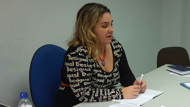 Rosa Pérez concejal de Sanidad del Ayuntamiento de La Línea