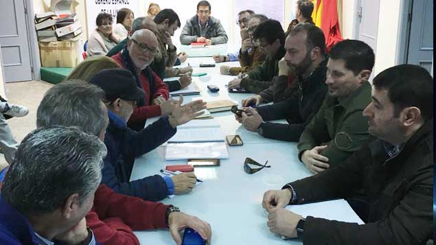 Reunión del PSOE Linense con los sindicatos del ayuntamiento